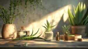 Bien sûr ! Voici votre texte retravaillé en y incluant les mots "shilajit", "shilajit pur", "shilajit en bocal" et "shilajit résine" : --- Une table en bois ensoleillée avec des plantes en pot, des feuilles d'aloe vera, un pot en verre avec de l'aloe vera, du shilajit, du shilajit pur, du shilajit en bocal et du shilajit résine, ainsi que de petites bouteilles brunes — créant un cadre naturel, serein et sur le thème des herbes. --- Si vous souhaitez la version française ou que l'ajout soit placé différemment (par exemple dans une description plus détaillée), dites-le-moi !.