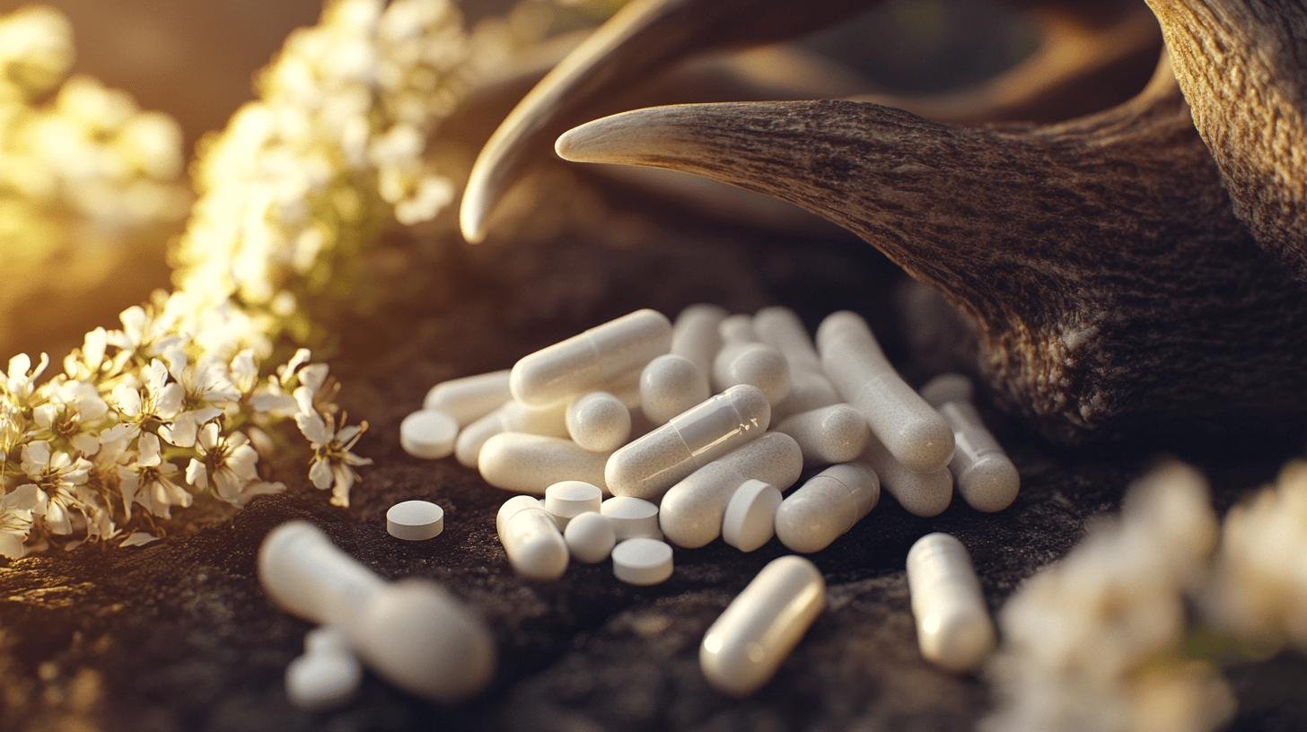 Vue densemble sur les deer antler rhodiola peptide tablets-1.jpg