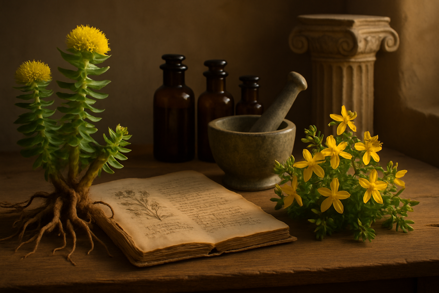 Rhodiola ou Millepertuis  Comprendre leurs usages traditionnels - 1.jpg