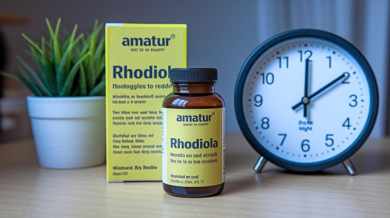 Le meilleur moment pour prendre la Rhodiola  Matin ou Soir .jpg